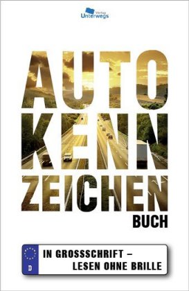 AUTOKENNZEICHEN BUCH, m. 1 Karte