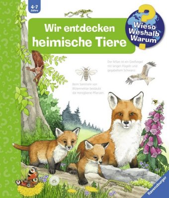 Wieso? Weshalb? Warum? Band 71 - Wir entdecken heimische Tiere