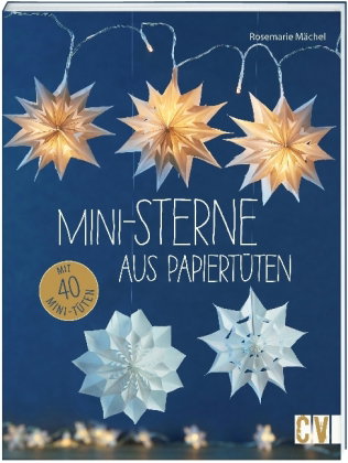 Mini-Sterne aus Papiertüten