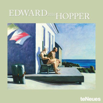 teNeues - Edward Hopper 2026 - Kunst-Wandkalender 30x30 cm (30x60 cm geöffnet) | Broschürenkalender
