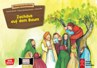 Zachäus auf dem Baum. Kamishibai Bildkartenset