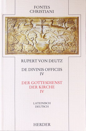 Fontes Christiani 2. Folge. Liber de divinis officiis. Tl.4