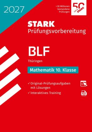 STARK Mathematik 10. Klasse - BLF Gymnasium 2027 Thüringen - Prüfungsvorbereitung, m. 1 Buch, m. 1 B