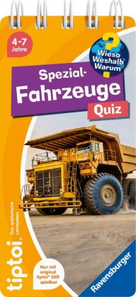 tiptoi® Wieso? Weshalb? Warum? Quiz - Spezialfahrzeuge