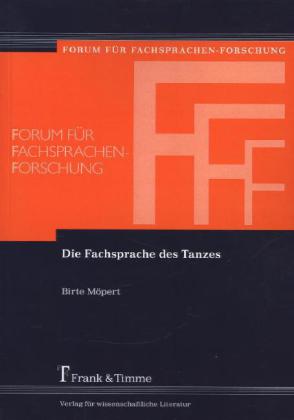 Die Fachsprache des Tanzes