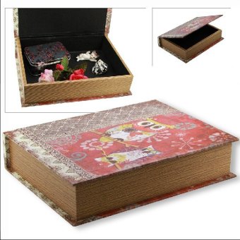 Aufbewahrungs-Box im "Buch-Look"