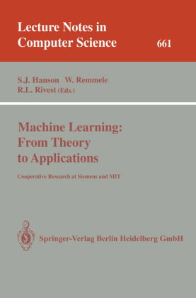 Machine Learning: From Theory to Applications