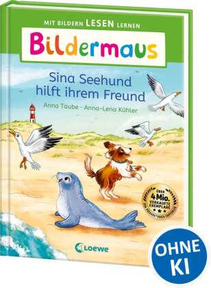 Bildermaus - Sina Seehund hilft ihrem Freund