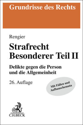 Strafrecht Besonderer Teil II. Strafrecht BT II