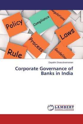 Corporate Governance of Banks in India