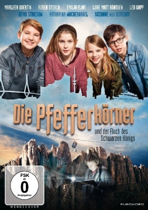 Die Pfefferkörner und der Fluch des schwarzen Königs, 1 DVD, 1 DVD-Video