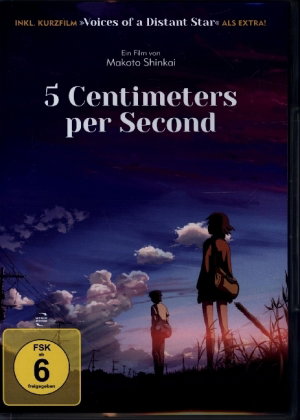 5 Centimeters per Second, 1 DVD