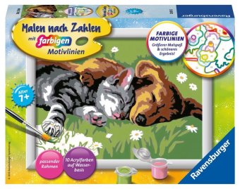 CreArt, Malen nach Zahlen Kinder - Tiefer Schlaf