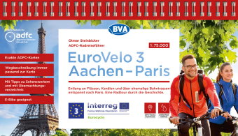 ADFC-Radreiseführer Eurovelo 3 Aachen - Paris, 1:75.000, wetter- und reißfest, GPS-Tracks zum Downlo