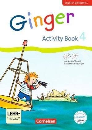 Ginger - Lehr- und Lernmaterial für den früh beginnenden Englischunterricht - Early Start Edition -