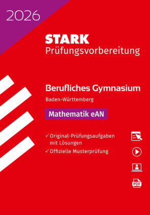 STARK Mathematik eAN - Abitur Berufliches Gymnasium 2026 BW - Prüfungsvorbereitung, m. 1 Buch, m. 1