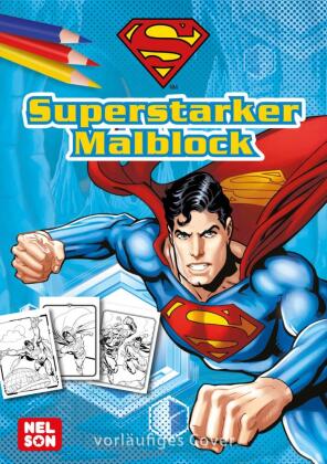 DC Superman: Superstarker Malblock