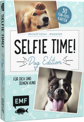 Selfie Time! Dog Edition - 30 Fun-Fotokarten