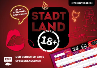 Stadt, Land, Ü18 - Der verboten gute Spieleklassiker für Partys, Geburtstage und JGAs