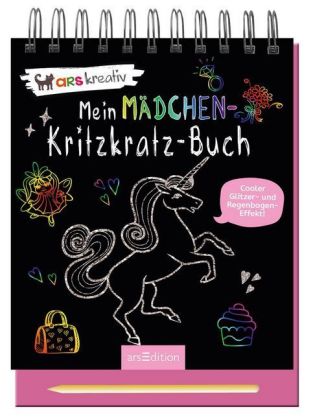 Mein Mädchen-Kritzkratz-Buch