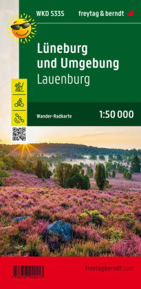 Lüneburg und Umgebung, Wander-, Rad- und Freizeitkarte 1:50.000, freytag & berndt, WKD 5335