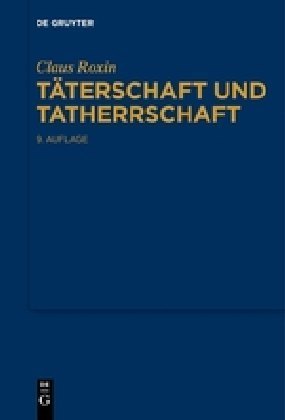 Täterschaft und Tatherrschaft