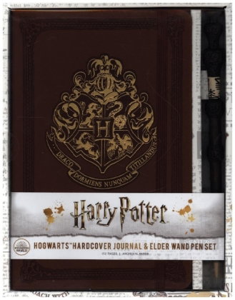 Harry Potter: Hogwarts Hardcover Journal and Elder Wand Pen Set