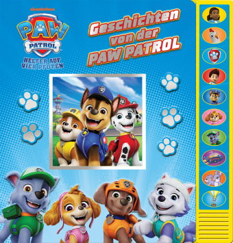 PAW Patrol - Geschichten von der PAW Patrol - Pappbilderbuch zum Vorlesen - Soundbuch mit 10 lustige