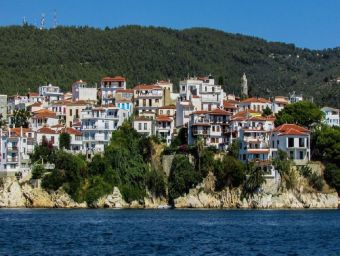 Griechenland Skiathos Chora - 500 Teile (Puzzle)