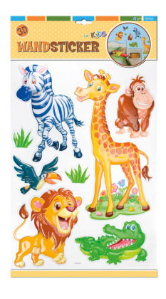Wandsticker Wildtiere