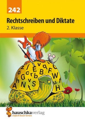 Deutsch 2. Klasse Übungsheft - Rechtschreiben und Diktate