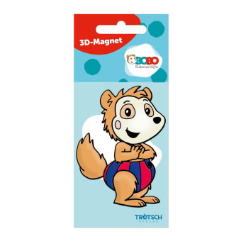 Trötsch Bobo Siebenschläfer 3D-Magnet