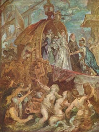 Peter Paul Rubens - Gemäldezyklus für Maria de' Medici, Ankunft im Hafen von Marseille - 1.000 Teile