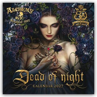 Alchemy Dead of Night - Mitten in der Nacht 2027 - Original Flame Tree Publishing-Kalender [Kalender