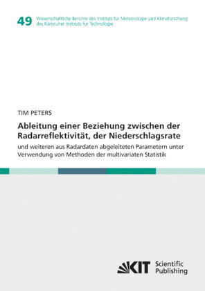 Ableitung einer Beziehung zwischen der Radarreflektivität, der Niederschlagsrate und weiteren aus Ra