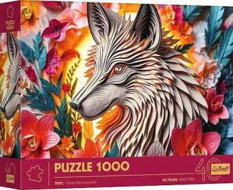Puzzle Premium Plus 1000 Jubiläum - Wolf