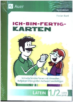 Ich-bin-fertig-Karten Latein Lernjahr 1-2