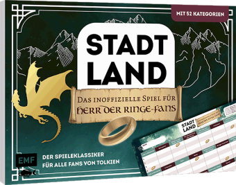 Stadt, Land, das inoffizielle Spiel für Herr der Ringe-Fans - Der Spieleklassiker für alle Fans von