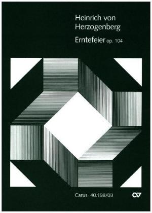 Erntefeier, Klavierauszug