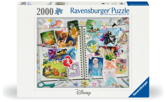 Erwachsenenpuzzle 2000 Teile - Disney Scrapbook