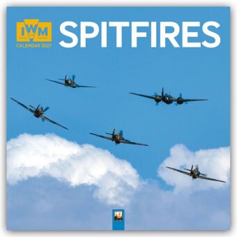 IWM - Spitfires - Spitfire - Britisches Jagdflugzeug 2027 - Original Flame Tree Publishing-Kalender