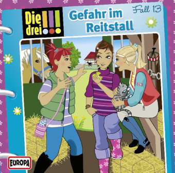 Die drei !!! - Gefahr im Reitstall, 1 Audio-CD