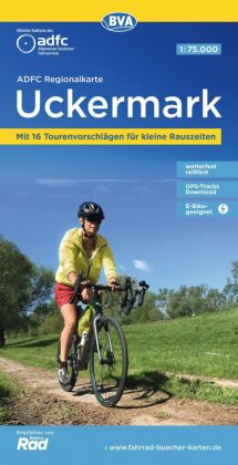 BVA ADFC Regionalkarte Uckermark 1:75.000