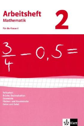 Brüche, Dezimalzahlen, Geometrie, Flächen- und Rauminhalte, Daten und Zufall. Ausgabe ab 2009