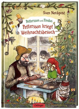 Pettersson und Findus. Pettersson kriegt Weihnachtsbesuch