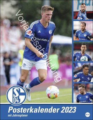 Schalke 04 Posterkalender 2024