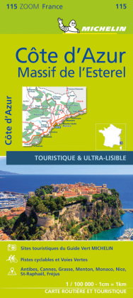 Michelin Côte d'Azur - Esterelmassiv