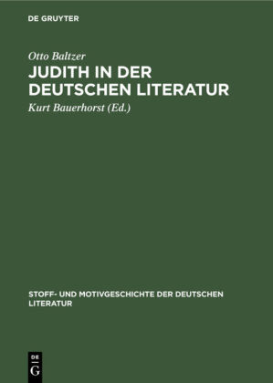Judith in der deutschen Literatur