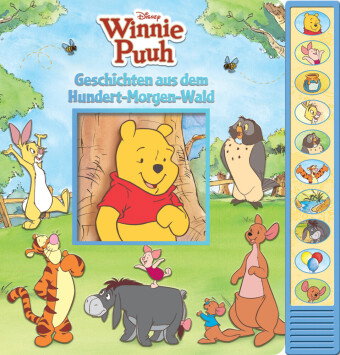 Disney Winnie Puuh - Geschichten aus dem Hundert-Morgen-Wald - Pappbilderbuch zum Vorlesen - Soundbu