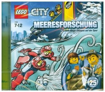 LEGO City - Meeresforschung. Tl.25, 1 Audio-CD, 1 Audio-CD